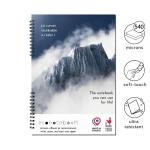 EcoNotebook NA4 wiederverwendbares Notizbuch mit Premiumcover Weiß