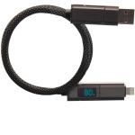 SCX.design C57 100W magnetisches Kabel mit Display Dunkelgrau