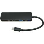 SCX.design H17 5-in-1 USB hub Black