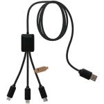 SCX.design C35 5 in 1 Ladekabel Schwarz