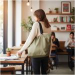 Citizen Green Azalee tote bag Khaki