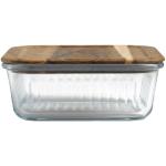 Citizen Green Purlunch 1000 ml Lunchbox aus Borosilikatglas Transparent