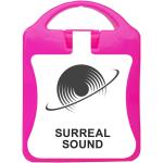 MyKit Sport First Aid Kit Transparent fuchsia