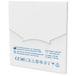 10 Stück individuell gestaltbare Pflaster mit vollfarbig bedrucktem Umschlag aus Kraftpapier Weiß