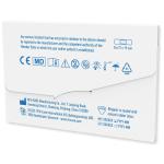 5-pieces customisable plasters with full colour printed kraft paper envelope White