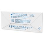 3-pieces customisable plasters with full colour printed kraft paper envelope White
