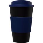 Americano® 350 ml insulated tumbler with grip Black/blue