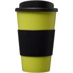 Americano® 350 ml insulated tumbler with grip, lime Lime,black