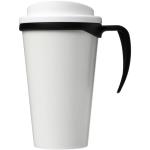 Brite-Americano® grande 350 ml insulated mug Black/white