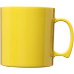 Standard 300 ml plastic mug Yellow