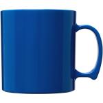 Standard 300 ml plastic mug Aztec blue