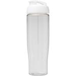 H2O Active® Tempo 700 ml Sportflasche mit Klappdeckel Transparent weiß
