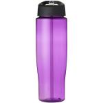 H2O Active® Tempo 700 ml Sportflasche mit Ausgussdeckel Schwarz/magenta