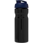 H2O Active® Base 650 ml Sportflasche mit Klappdeckel Schwarz/blau