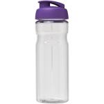 H2O Active® Base 650 ml Sportflasche mit Klappdeckel Transparent lila