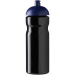 H2O Active® Base 650 ml Sportflasche mit Stülpdeckel Schwarz/blau