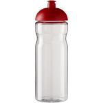 H2O Active® Base 650 ml Sportflasche mit Stülpdeckel Transparent rot