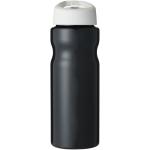 H2O Active® Base 650 ml Sportflasche mit Ausgussdeckel Schwarz/weiss