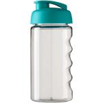H2O Active® Bop 500 ml Sportflasche mit Klappdeckel Transparent türkis