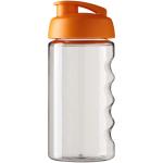 H2O Active® Bop 500 ml Sportflasche mit Klappdeckel Transparent orange
