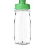 H2O Active® Pulse 600 ml Sportflasche mit Klappdeckel Transparent grün