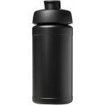 Baseline® Plus 500 ml flip lid sport bottle Black