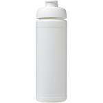 Baseline® Plus grip 750 ml Sportflasche mit Klappdeckel Weiß