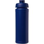 Baseline® Plus grip 750 ml Sportflasche mit Klappdeckel Blau