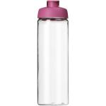 H2O Active® Vibe 850 ml Sportflasche mit Klappdeckel, rosa Rosa,transparent