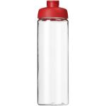 H2O Active® Vibe 850 ml Sportflasche mit Klappdeckel Transparent rot