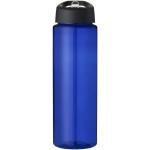 H2O Active® Vibe 850 ml Sportflasche mit Ausgussdeckel, blau Blau,schwarz