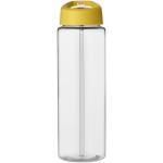 H2O Active® Vibe 850 ml spout lid sport bottle Transparent yellow