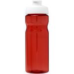 H2O Active® Eco Base 650 ml Sportflasche mit Klappdeckel Rot/weiß