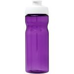H2O Active® Eco Base 650 ml Sportflasche mit Klappdeckel, lila Lila, weiß