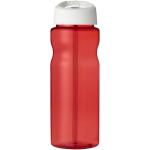 H2O Active® Eco Base 650 ml Sportflasche mit Ausgussdeckel Rot/weiß