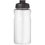 H2O Active® Big Base 1 litre flip lid sport bottle Black