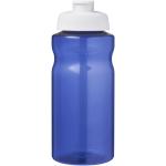 H2O Active® Eco Big Base 1L Sportflasche mit Klappdeckel Blau/weiß