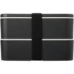 MIYO Renew double layer lunch box, granite Granite, black