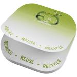 Sticky-Mate® recycelte Haftnotizen mit runden Ecken Weiß