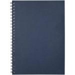 Desk-Mate® A5 colour spiral notebook Dark blue