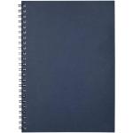 Desk-Mate® A5 colour spiral notebook Dark blue