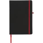Noir medium notebook Black/red