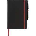 Noir Edge medium notebook Black/red
