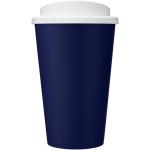 Americano® Eco 350 ml recycled tumbler Blue/white