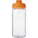 H2O Active® Octave Tritan™ 600-ml-Sportflasche mit Klappdeckel Transparent orange