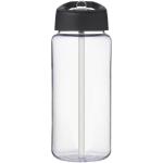 H2O Active® Octave Tritan™ 600 ml spout lid sport bottle Transparent black