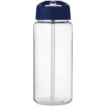H2O Active® Octave Tritan™ 600 ml Sportflasche mit Ausgussdeckel Transparent blau