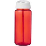 H2O Active® Octave Tritan™ 600 ml Sportflasche mit Ausgussdeckel Rot/weiß