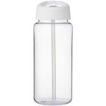 H2O Active® Octave Tritan™ 600 ml Sportflasche mit Ausgussdeckel Transparent weiß
