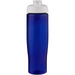 H2O Active® Eco Tempo 700 ml Sportflasche mit Klappdeckel Weiß/blau